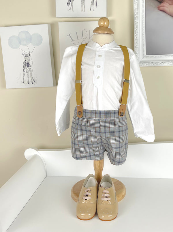 Boy Set with Suspenders