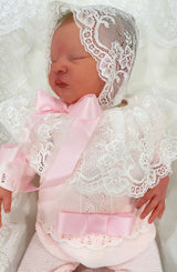 Coming home outfit soft pink