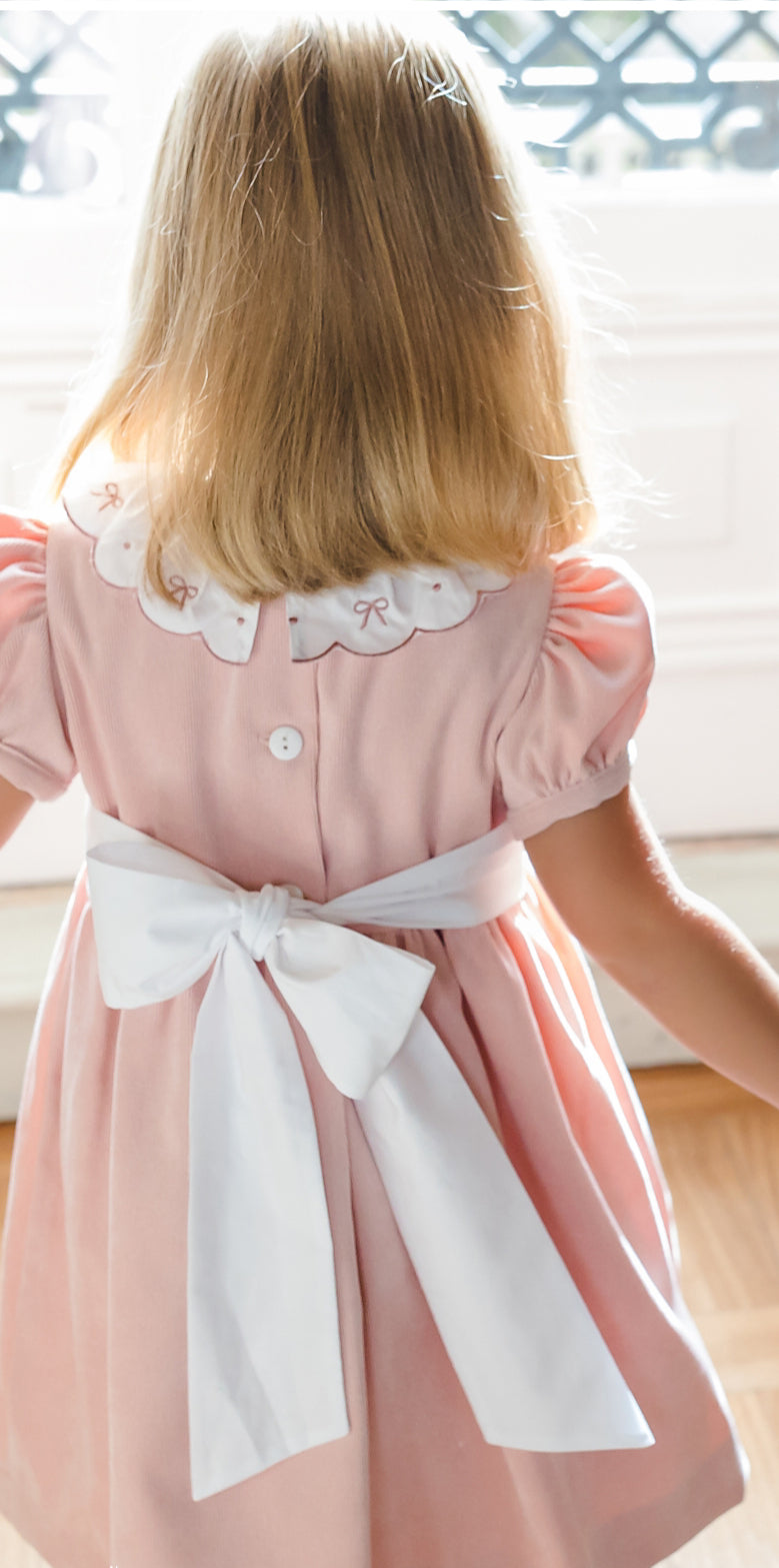 Blush Corduroy Pink dress