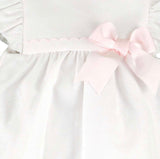 Summer Dress white & pink