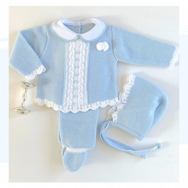 Coming home outfit Blue & White