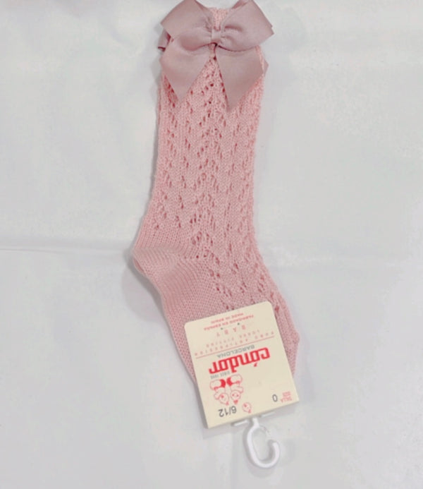 High socks Rosa Empolvado