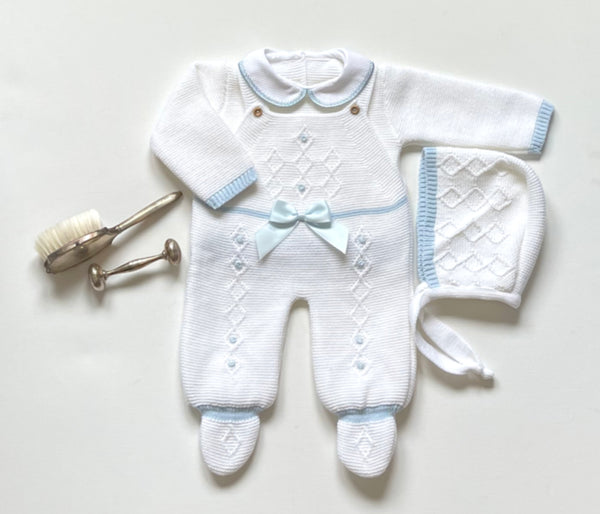 Coming home outfit ~ White & baby blue